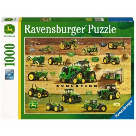 Ravensburger - Puzzle 1000 pièces - L'héritage John Deere