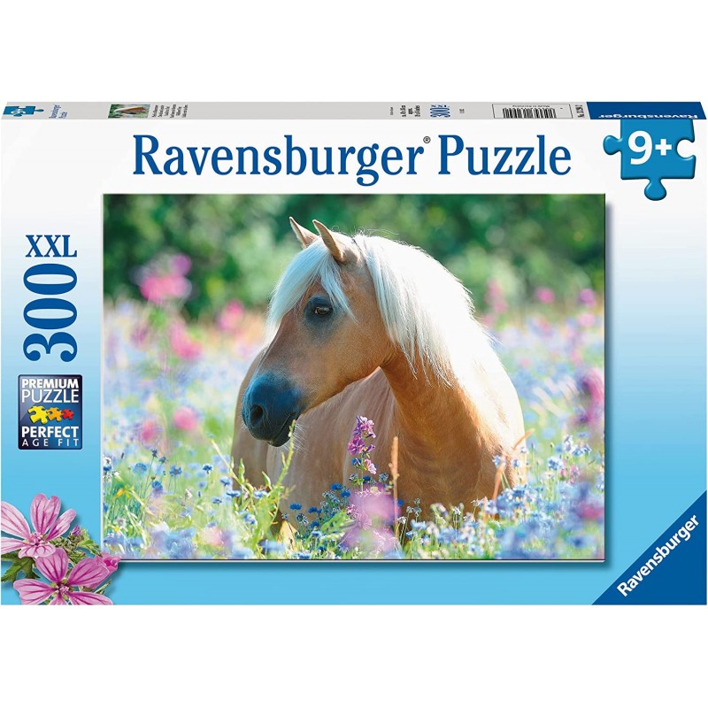 Ravensburger - Puzzle 300 pièces XXL - Cheval dans la prairie