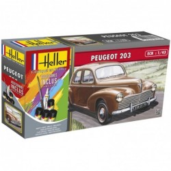 Heller - Maquette - Voiture - Starter Kit - Peugeot 203