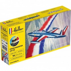 Heller - Maquette - Avion - Starter Kit - Fouga Magister