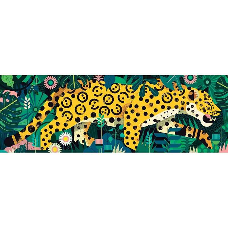 Djeco - DJ07645 - Puzzles Gallery - Leopard - 1000 pcs