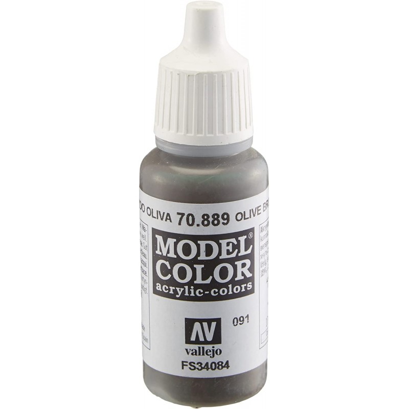 Prince August - Peinture acrylique - 889 - Marron olive US - 17 ml