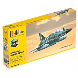 Heller - Maquette - Avion - Starter Kit - Dassault Mirage 2000 N