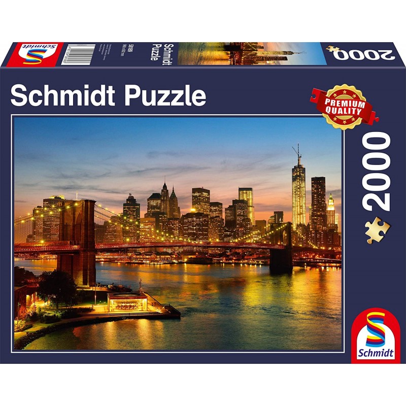 Schmidt - 58189 - Puzzle Classique - New York - 2000 Pièces