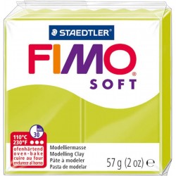 Graine Créative - Loisirs créatifs - Pâte FIMO Soft - Citron vert - 57 g