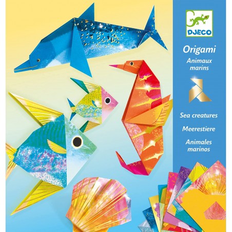 Djeco - DJ08755 - Origami - Animaux marins