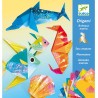 Djeco - DJ08755 - Origami - Animaux marins