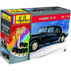 Heller - Maquette - Voiture - Starter Kit - Citroen 15 CV