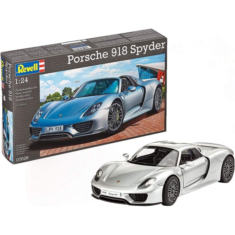 Revell - 07026 - Porsche 918 Spyder - 129 Pièces - Échelle 124