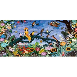 Ravensburger - Puzzle Nathan 1000 pièces - Mon jardin le soir - Alain Thomas