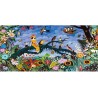 Ravensburger - Puzzle Nathan 1000 pièces - Mon jardin le soir - Alain Thomas
