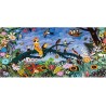 Ravensburger - Puzzle Nathan 1000 pièces - Mon jardin le soir - Alain Thomas