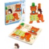 Djeco - DJ01056 - Puzzles relief - Woodypile