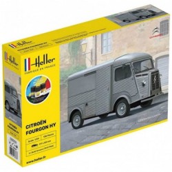 Heller - Maquette - Voiture - Starter Kit - Citroen Fourgon Type H