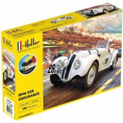 Heller - Maquette - Voiture - Starter Kit - BMW 328 Endurance