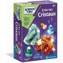 Clementoni - Jeu scientifique - Crée tes cristaux