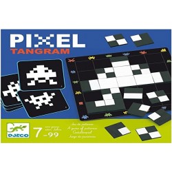 Djeco - DJ08443 - Jeux - Pixel tangram