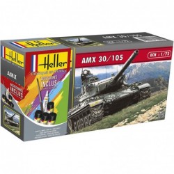 Heller - Maquette - Char - Starter Kit - AMX 30/105