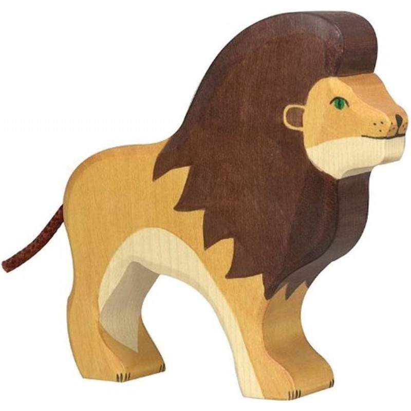 Holztiger - Figurine animal en bois - Lion