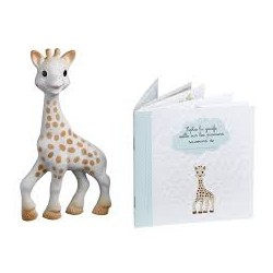 Coffret Sophie la girafe + livret mes souvenirs Beige