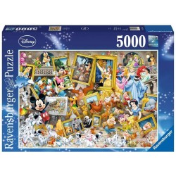 Ravensburger - Puzzle 5000 pièces - Mickey l'artiste - Disney