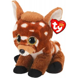 Peluche TY - Peluche 15 cm - Buckley la biche