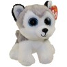 Peluche TY - Peluche 15 cm - Buff le chien husky