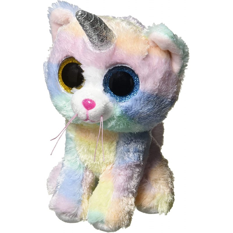 Peluche TY - Peluche 15 cm - Heather le chat