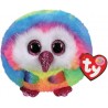 Peluche TY - Puffies 10 cm - Owen la chouette