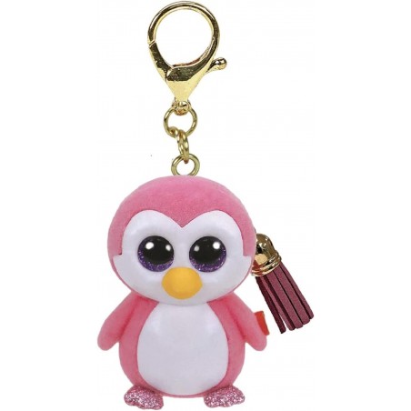 Peluche TY - Porte clé - Glider le pingouin