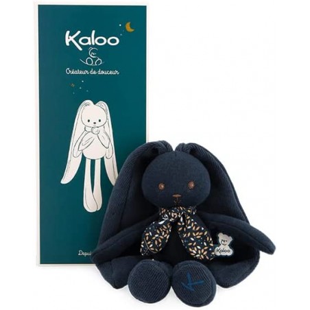 Kaloo - Doudou - Lapinoo - Pantin lapin bleu nuit - 25 cm