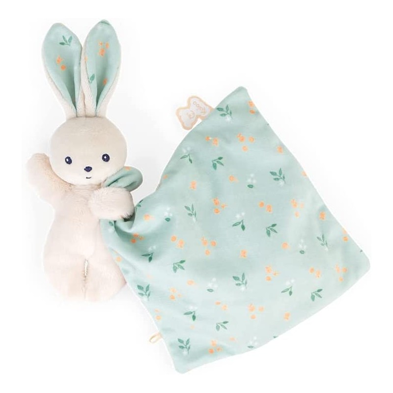 Kaloo - Doudou - Carré douceur - Lapin bouquet d'agrumes