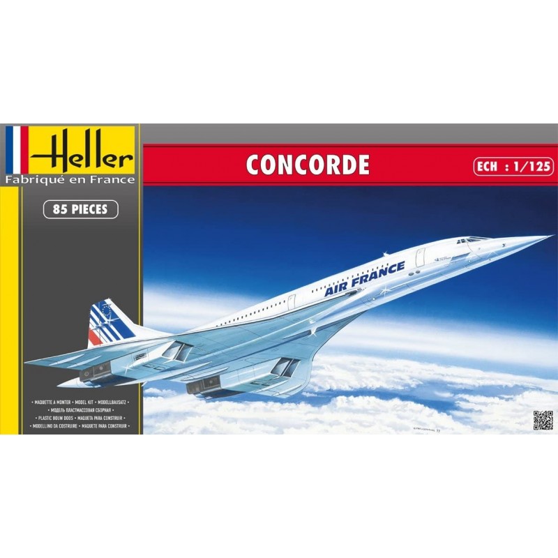 Heller - Maquette - Avion - Concorde