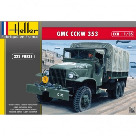 Heller - Maquette - Militaire - GMC CCKW 353