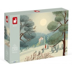 Janod - Puzzle 1500 Pièces - Merveilles d?Hiver