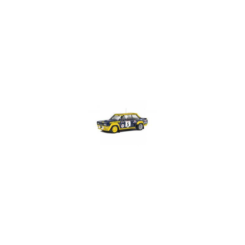 Solido - Miniature - Fiat 131 Abarth n5 vainqueur rallye Tour de Corse 1977