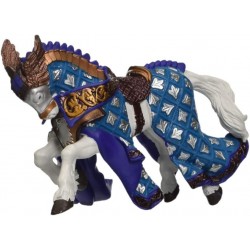 Papo - Figurine - 39937 - Médiéval fantastique - Cheval du Maître des armes aigle