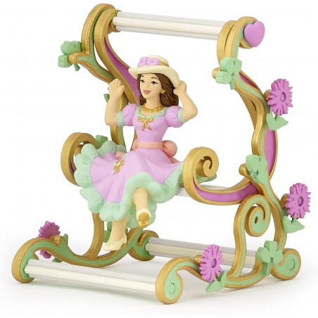Papo - Figurine - 39097 - Médiéval fantastique - Princesse à la balancelle