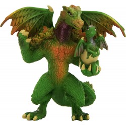 Papo - Figurine - 39089 - Médiéval fantastique - Dragon De La Forêt