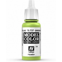 Prince August - Peinture acrylique - 737 - Vert fluorescent - 17 ml