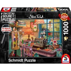Schmidt - Puzzle 1000 pièces - Atelier de couture