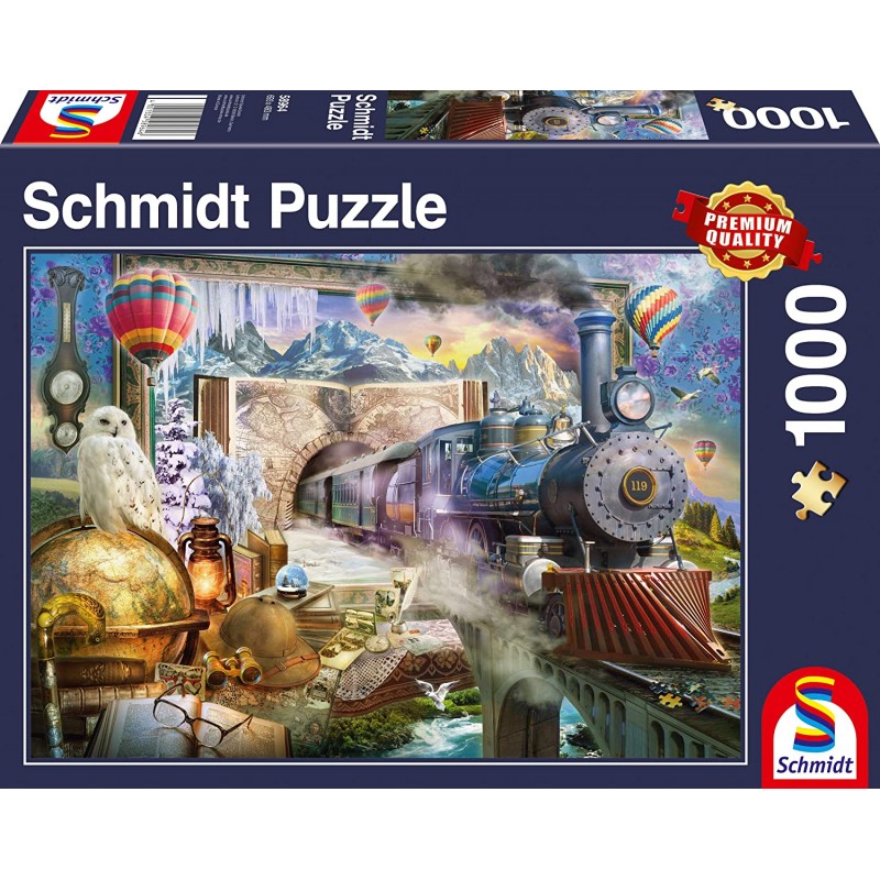 Schmidt - Puzzle 1000 pièces - Voyage magique