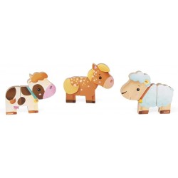 Janod - Funny magnets - Animaux de la ferme