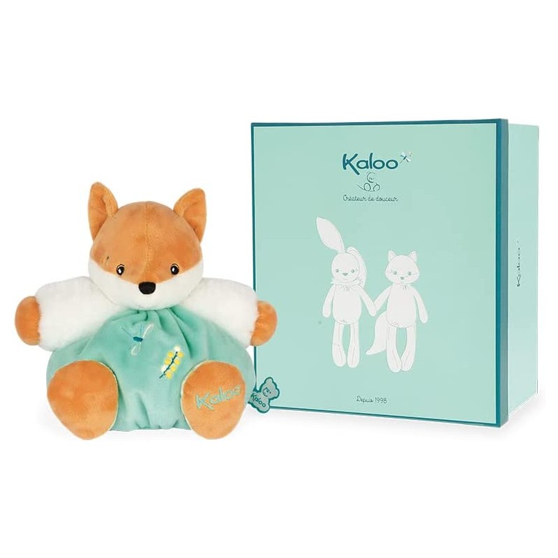 Kaloo - Fripons - Peluche Musicale Patapouf Renard Leonard - 18 cm