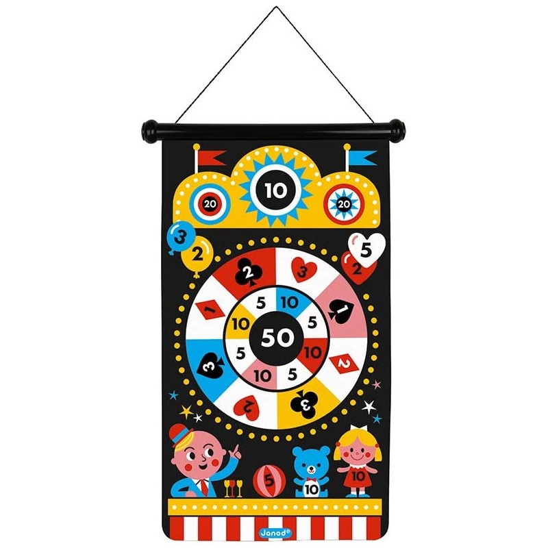 Janod - Jeu de fléchettes magnétiques - Fête foraine