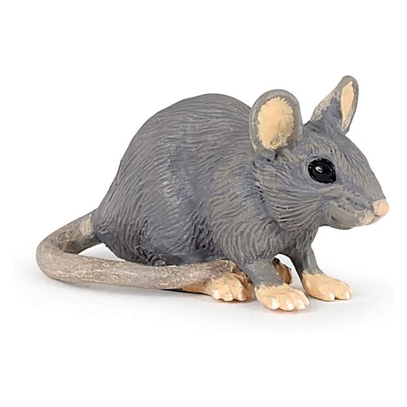 Papo - Figurine - 50205 - Les animaux des jardins - Souris grise