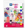 Graine Créative - Loisirs créatifs - Pâte FIMO Soft - Coffret de 9 pains de 25 g - Couleurs assortie