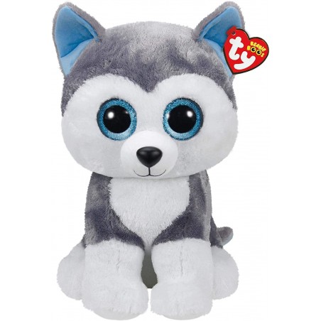 Peluche TY - Peluche 41 cm - Slush le chien