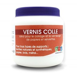 Graine Créative - Loisirs créatifs - Vernis colle - Pot de 250 ml