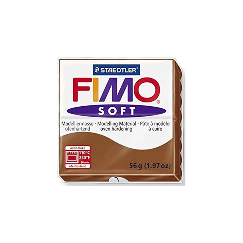 Graine Créative - Loisirs créatifs - Pâte FIMO Soft - Caramel - 57 g